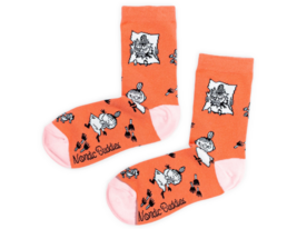 Little My Moomin Socks orange EU 36-42 - Nordicbuddies - $24.74