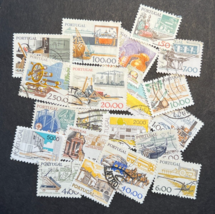 PORTUGAL postage stamps - Grab Bag lot of 20 different stamps - $1.99