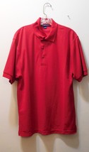 Port Authority Men&#39;s Polo Shirt Size S Red - Polyester/Cotton Blend - 3 ... - £11.90 GBP