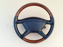 Mitsubishi Galant 1997-2003 Wooden Steering Wheel, Rare!!! - $354.38