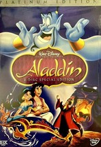 Disney’s ALADDIN (DVD, 2004, 2-Disc Set, Special Platinum Edition) - £4.74 GBP