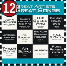 12 Great Artists 12 Great Songs by Various Artists (CD, 1995, RCA) Used CD - £5.59 GBP