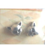 SS Cat Face Post Earrings - $4.50