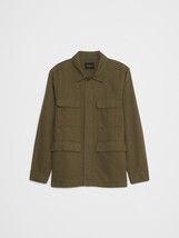 Banana Republic Men’s Cotton-Linen Blend Utility Shirt/ Jacket 2XL - $99.95