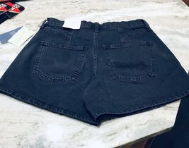 Universal Thread Womens Highest Rise MIDI  A Line Shorts Size 16/33R-Black - $39.48