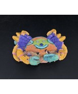 Tropical Crab Summer Beach Decor Sparkles Resin Material Bedazzled - $17.81