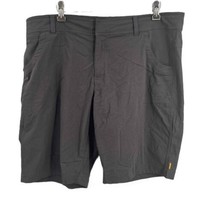 Lucy Black Shorts Long Lightweight Nylon 11&quot; Inseam Golf Active Travel W... - $22.13