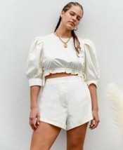 MSRP $69 Danielle Bernstein High-Cut Solid Shorts Size 12 - $31.68