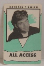 Michael W Smith - Vintage Original Cloth Concert Tour Backstage Pass *Last One* - $10.00