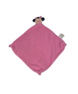 Minnie Mouse Pink Disney Baby Security Blanket Plush Lovey Polka Dot - £19.43 GBP