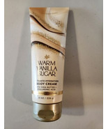 8 Oz - Bath &amp; Body Works Warm Vanilla Sugar Body Cream-PRIORITY SHIPPING - $9.25
