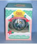 Precious Moments World Trimmed with Joy Glass Holiday Ornament 1994 #138... - $10.86 CAD