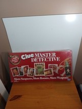 Clue Master Detective with Oversized Brass Tone Metal Weapons NEW SHIPS ... - £27.21 GBP