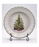 Christopher Radko Traditions Holiday Celebrations Quiche Pie Plate Dish 10&quot; - $27.41 CAD