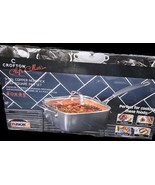 Crofton Chef Collection 9.5in Copper Deep Square Pan Set - $1,101.81 MXN