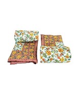 India Jaipuri Print Cotton Single Bed Razai Quilts Blankets for Home com... - $2,015.10 MXN