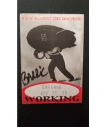RAGE AGAINST THE MACHINE 1999 ROSEMONT, ILLINOIS ORIGINAL CLOTH BACKSTAG... - $24.00