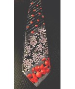 Anthony Sicari 100% Silk Men&#39;s Neck Tie Multicolor Fruit Pear Themed Tie... - $436.95 MXN