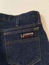 34 x 34.75” ~ Tag: 33 x 34 CINCH Jeans Men’s WRX FR HRC-2 White Label MP78834001 - £45.49 GBP