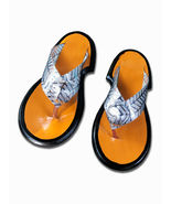 Men&#39;s Handmade Leather Traditional Slippers Ghanaian Men&#39;s Sandals Shoe ... - $55.00+