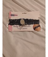 Law Enforcement Badge &amp; Cuffs Garter Halloween Cosplay Costume Dress Up - €8,67 EUR