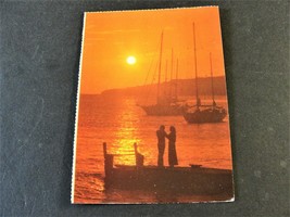 Silhouettes against the Jamaican Sunset-Unposted Postcard. - £6.05 GBP