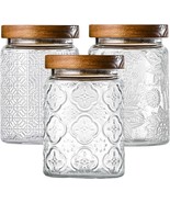 3-Pack 25Oz Vintage Glass Jar With Lid, Glass Storage Containers,, Cereal - €35,57 EUR