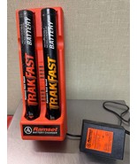 Ramset Trakfast Dual battery charger with 2 batteries tested free shipping - $2,723.22 MXN