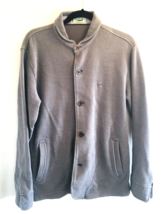 Vtg Crocodile Brand  Button Front Sweater Men&#39;s SZ Large Grandpa Origina... - £37.33 GBP