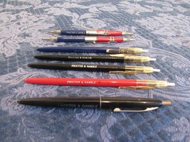 Lot of 7 Vintage Proctor &amp; Gamble Pens &amp; Pencils  - £39.43 GBP