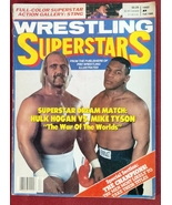 Wrestling Superstars Magazine Fall 88" Mike Tyson vs Hulk Hogan WrestleMania  - $9.95