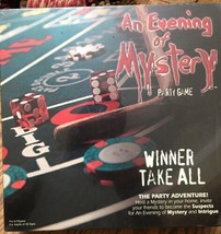 New An Evening Of Murder Winner Take All Host A Murder Mystery In Your H... - $12.34