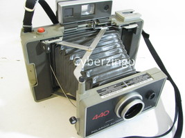 Polaroid 440 Folding Automatic Land Camera Vintage 1970s With Timer And ... - $27.80