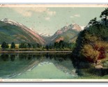 Sheep Lake Panorama Estes Park Colorado CO UNP Phostint DB Postcard S11 - $6.88