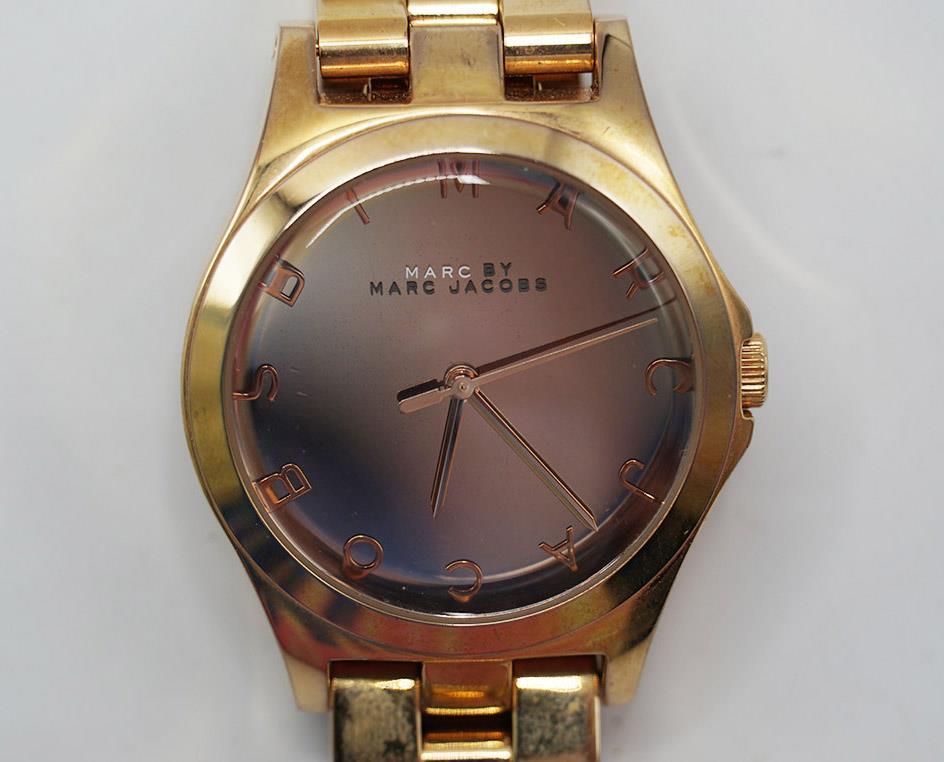 Marc by Marc Jacobs Rose Gold Mirror Quartz Watch - $39.59
