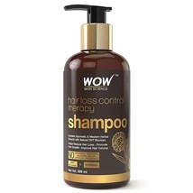 WOW Skin Science Hair Loss Control Therapy Shampoo - 300ml (Pack of 1) - £18.00 GBP