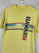 Vintage Hawaii 84 T Shirt Hanes 1984 Single Stitch Souvenir Tourist Medium 80s - £27.35 GBP