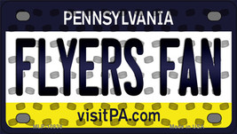 Flyers Fan Pennsylvania Novelty Mini Metal License Plate Tag - £11.95 GBP