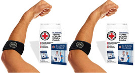 2 Dr. Arthritis Elbow Strap / Support Brace for Tennis &amp; Golfer&#39;s Elbow ... - $19.95