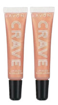 2 X Avon Crave Lip Gloss Citrus Sangria - $14.99