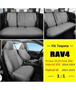 Giant Panda Faux Leather Car Seat Covers - Custom Fit for Toyota RAV4 Pr... - £129.33 GBP