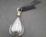 Vintage Guy Laroche Paris France Fidji Empty Teardrop Splash Perfume Bottle - $4.94