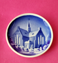 Sct. Thomas&#39; Church Aluminia plaquette Merry Christmas Mini plate - £7.58 GBP