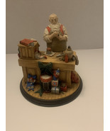 Norman Rockwell “ Santa’s Workshop” Figurine From Santa Heirloom Collection - $378.38 MXN
