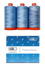 AURIfil 2022 Color Builder 50wt 3 Piece Thread Set Passionflower - £42.32 GBP