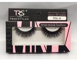 TRS TRUE MINK LASHES LUXURY 3D LASHES # 906 M LIGHT &amp; SOFT AS A FEATHER - £3.97 GBP