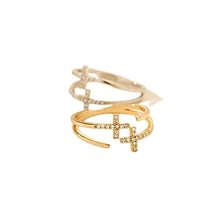 Adjustable ring,cross ring,ring,adjustable,christian ring,gift for her,minimalis - £19.91 GBP