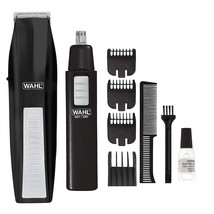 Wahl Cordless Beard Trimmer With Ear, Nose, And Brow Trimmer. - £31.95 GBP