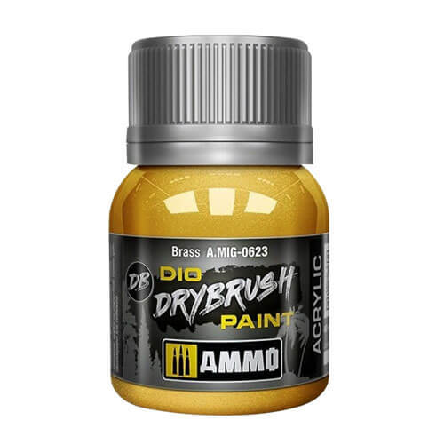Ammo by MIG Drybrush - Brass - $15.51