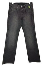 Juniors Girbaud Black Jeans with Rhinestones Low Rise Sizes 28 - 29 - £31.37 GBP